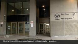 Judge declares mistrial in case against ex-world junior hockey players News Clip