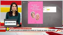 White House's social media sparks fury | memes, AI, Asmr & controversy News Clip