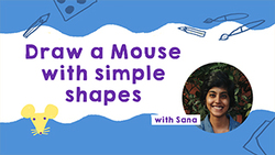 Mouse Drawing Tutorial Instructional Video