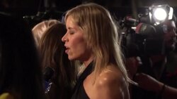 CLEAN : Jessica Chastain and Eddie Redmayne at 'The Good Nurse' red carpet premiere in Toronto News Clip