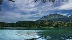 Lake Onneto,Akan National Park, Hokkaido, Japan. Stock Footage
