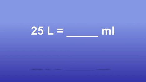 Converting Metric Measurements of Capacity