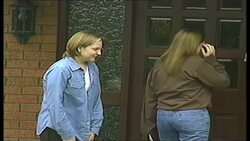 Lousie Woodward returns home to Elton News Clip