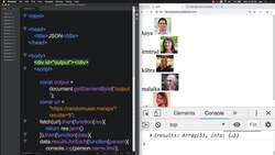 HTML CSS and JavaScript for Beginners - A Web Design Course - JSON Conclusion Instructional Video