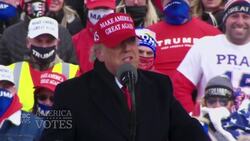 Trump sprints through battleground states in campaign’s final weekend News Clip