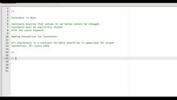 Rust Programming 2023 - A Comprehensive Course for Beginners - What Is Const in Rust - Constants Instructional Video