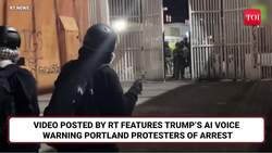 ICE Raids Spark Violent Unrest In Portland; AI Impersonates Trump To Threaten Protesters News Clip