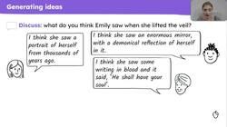 Planning a Gothic description inspired by 'A monster within' Instructional Video