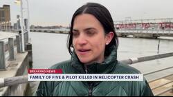 Investigators search for cause of deadly helicopter crash in Hudson River News Clip