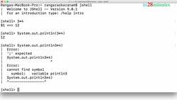 Java Programming for Complete Beginners - Java 16 - Step 07 - Printing Output to Console with Java Instructional Video