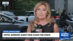 Sean 'Diddy' Combs feared footage of him beating his girlfriend would ruin his career, witness says News Clip