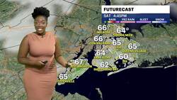 Dry and seasonably warm weekend ahead for NYC News Clip