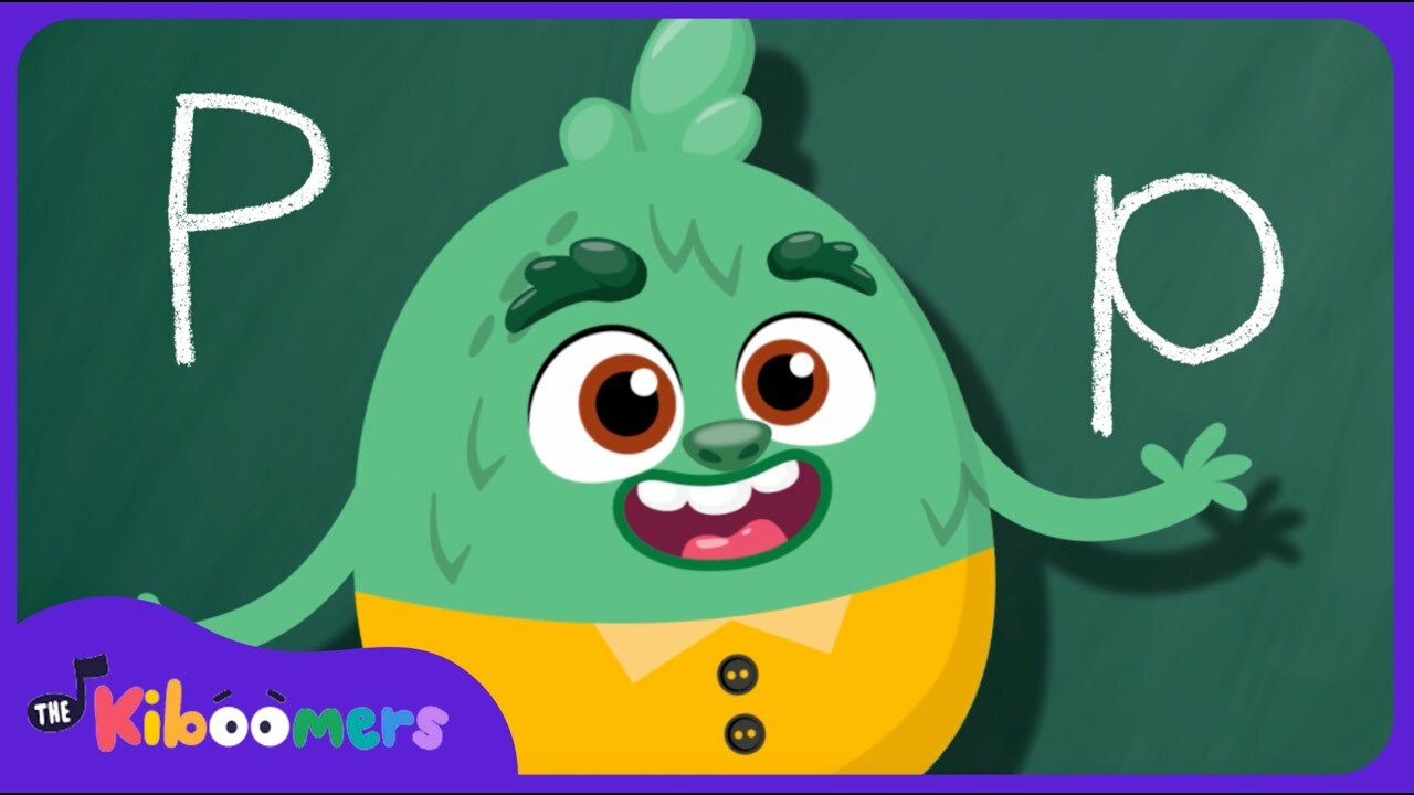 Letter P Song - THE KIBOOMERS Preschool Phonics Sounds - Uppercase ...