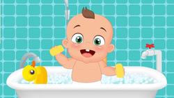 Fun in the Tub! Bath Time Song for Kids Instructional Video
