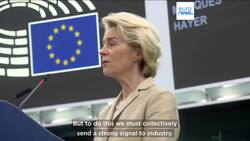 With or without US support, 'we cannot let Russia win,' says Ursula von der Leyen News Clip