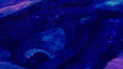 Abstract Colorful Mixing Oil And Paint Blasting Background Texture Stock Footage