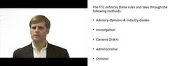 FTC Regulatory Enforcement Procedures Instructional Video
