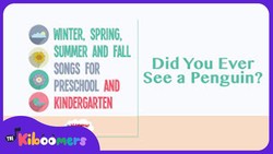 Winter Spring Summer and Fall | Seasons Song for Kindergarten | Songs for Preschoolers Instructional Video