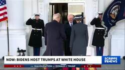 President Joe Biden and First Lady Jill Biden welcome President-elect Donald Trump and Melania Trump to the White House News Clip