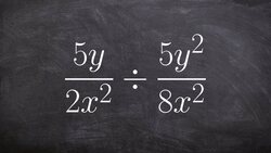 Learn to divide two rational expressions and the simplify Instructional Video