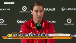 Rafael Nadal Bids Emotional Farewell To Tennis News Clip