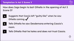 Exploring Act 3, Scene 3 of ‘Othello’ Instructional Video