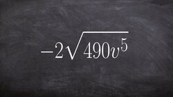 Simplifying the square root of an expression Instructional Video