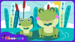 Over In The Meadow | The Kiboomers | Kids Songs | Nursery Rhymes | Animal Songs | Preschool Songs Instructional Video