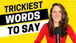 AEE Bonus - The 4 Trickiest Words to Say in English Instructional Video