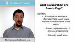 SERP, Search Engine Optimization Page Instructional Video
