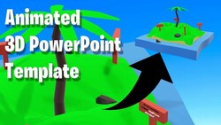 Create an Animated 3D Island PowerPoint Presentation Instructional Video
