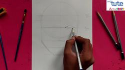 How to Draw a Human Face Instructional Video
