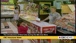 From the archives: The introduction of 'New Coke' during the 80s cola wars News Clip