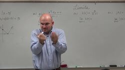 Evaluate the limit of a rational expression with a hole Instructional Video