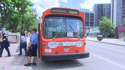 Retiring Winnipeg Transit driver enjoys trip down memory lane on vintage bus News Clip