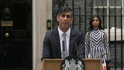 Rishi Sunak's resignation speech in Downing Street News Clip