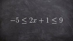 Learning to graph a compound AND linear inequality Instructional Video
