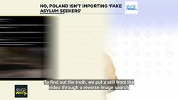 No, Poland isn't importing 'fake asylum seekers' News Clip