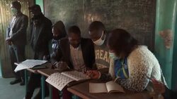 CLEAN : Debt-ridden Zambia votes in closely contested polls News Clip