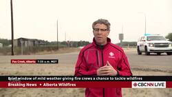 Mild weather in Alberta giving crews a chance to fight wildfires News Clip