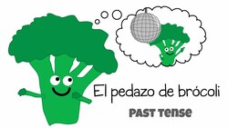 Spanish in context - El pedazo de brócoli (past tense) [Comprehensible Input] Instructional Video
