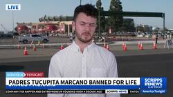 MLB bans Padres infielder Tucupita Marcano for life for betting on baseball News Clip