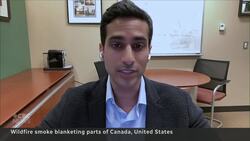 Wildfire smoke impacts millions of Canadians across the country News Clip