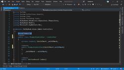 The Complete Guide to ASP.NET Core MVC (.NET 5) - Add Product Controller Instructional Video