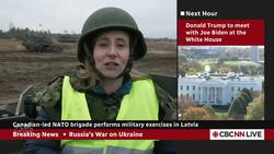 Canadian-led NATO brigade performs military exercises in Latvia News Clip