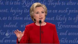 Clinton blasts Trump's temperament News Clip