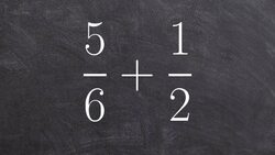 How to add fraction with unlike denominators and get improper answers Instructional Video
