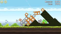 Angry Birds Level 4-16 Walkthrough Instructional Video