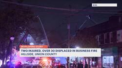 Explosion at Hillside body shop sparks fire, displaces families News Clip