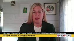 Premier Holt on wildfires burning out of control in New Brunswick News Clip